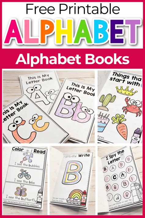 Alphabet Book Template Free