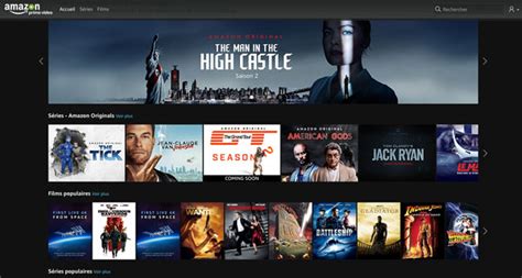 Amazon Prime Video Catalogue France
