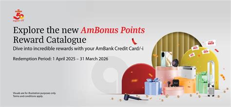 Ambank Credit Card Point Redemption Catalogue