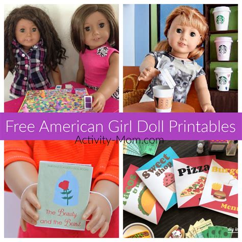 American Girm Doll Red Box Screen Printable