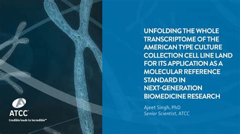 American Type Culture Collection Cell Line Catalog