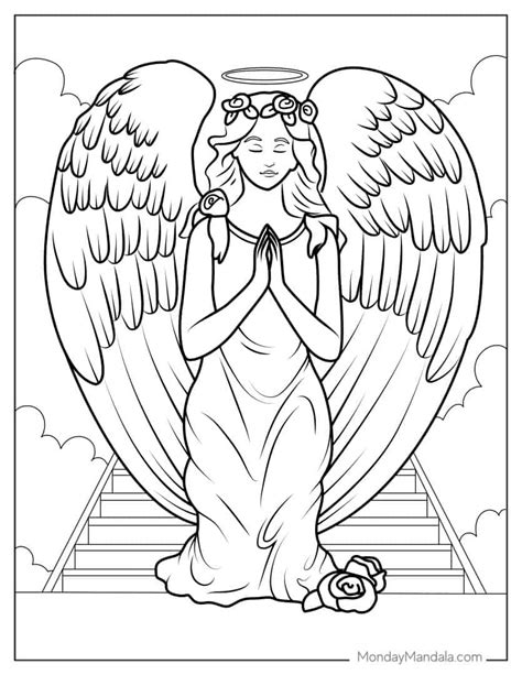 Angel Coloring Sheets Printable
