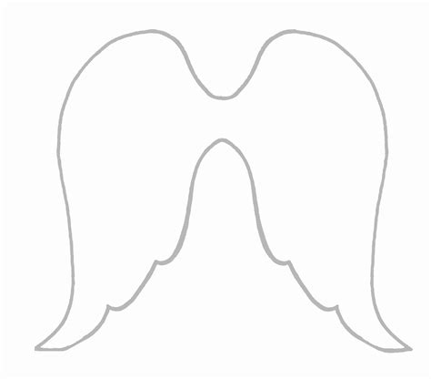 Angel Wing Template