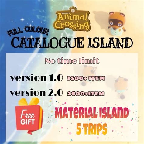 Animal Crossing Catalogue Items