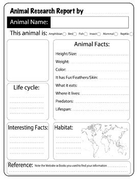 Animal Research Project Template