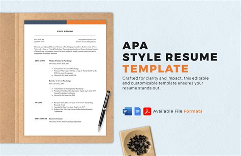 Apa Cv Template