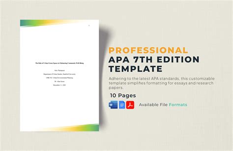 Apa Downloadable Template