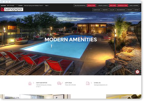 Apartment Website Template
