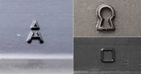 Ar Forging Marks Chart