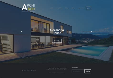 Architect Website Template