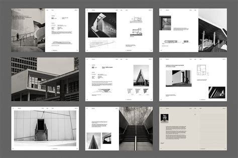 Architecture Portfolio Indesign Template