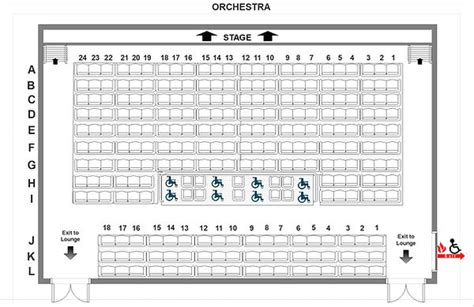 Argyle Theater Seating Chart