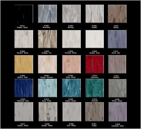 Armstrong Vct Tile Color Chart