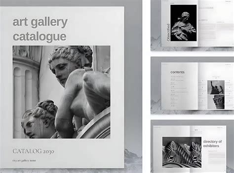 Art Catalog Listing Image And Text