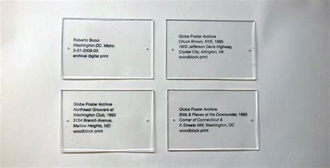 Art Placard Template