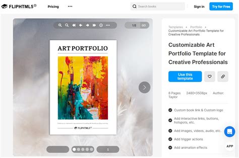 Art Portfolio Templates