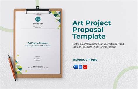 Art Project Proposal Template