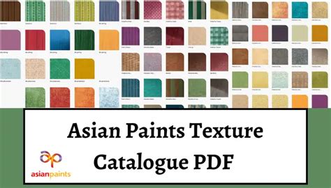 Asian Texture Paint Catalogue