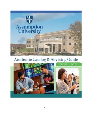 Assumption University Course Catalog