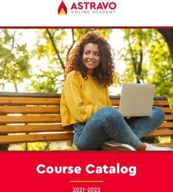 Astravo Course Catalog