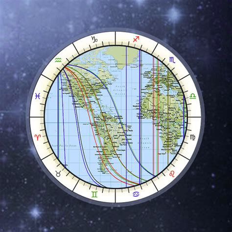 Astrocartography Chart Calculator Free