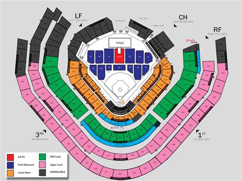 Atlanta Braves Seating Chart With Seat Numbers