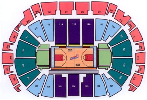 Atlanta Dream Seating Chart