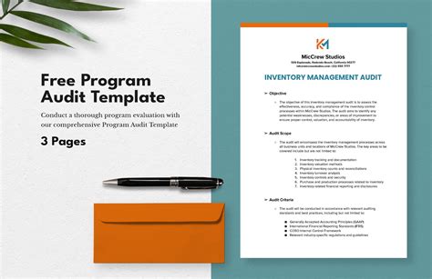 Audit Program Template
