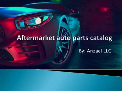 Auto Aftermarket Parts Catalog