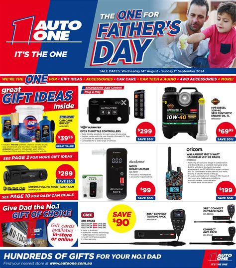Auto One Fathers Day Catalogue
