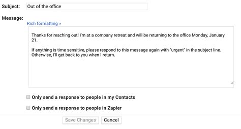 Auto Reply Email Templates For Terminated Or Departing Employees