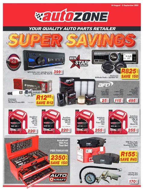 Autozone Parts Catalogue