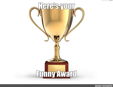 Award Meme Template
