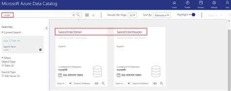 Azure Data Catalog