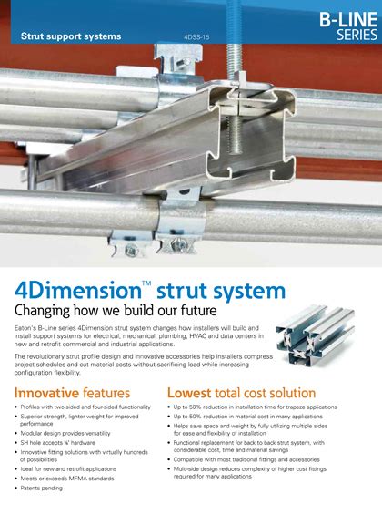 B Line Strut Catalog Price List
