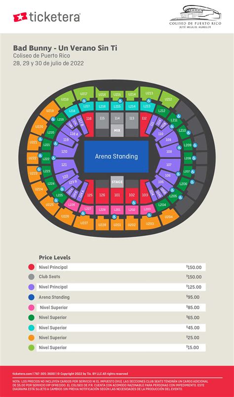 Bad Bunny Seating Chart