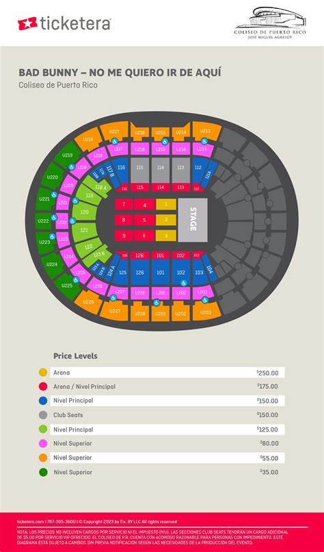 Bad Bunny Seating Chart Coliseo