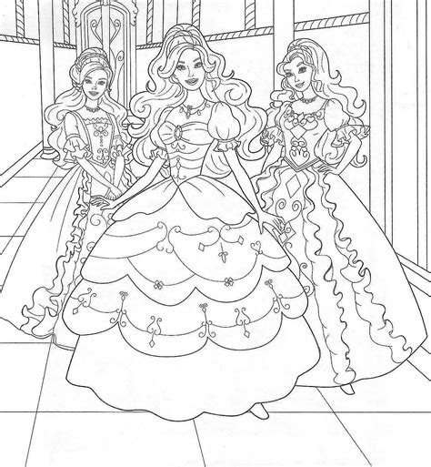 Barbie Coloring Printable