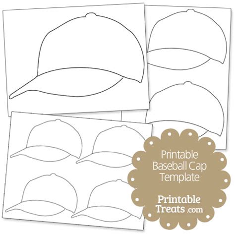 Baseball Cap Printable