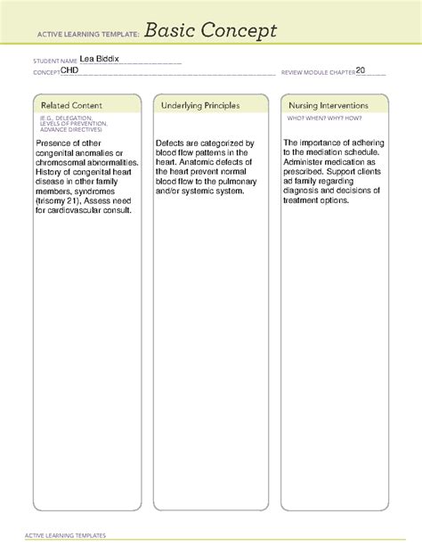 Basic Concept Legal Responsabilties Active Learning Template