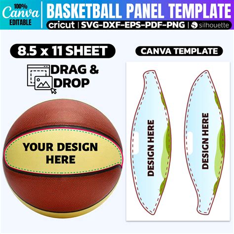 Basketball Panel Template