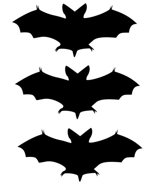 Bat Silhouette Printable