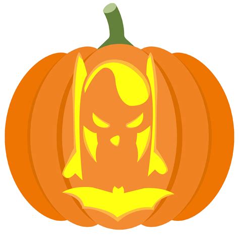 Batman Template For Pumpkin