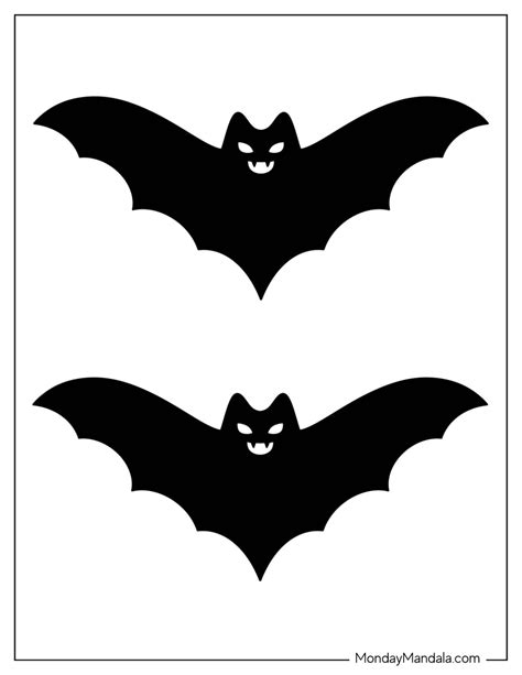 Bats Halloween Printable