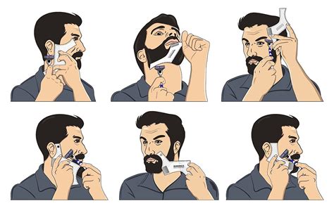 Beard Shaping Template
