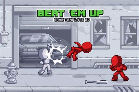 Beat Em Up Game Template 3d V1 2 Pack Unity