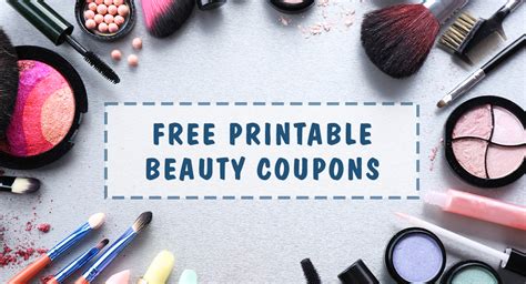 Beauty Brands Coupon Printable
