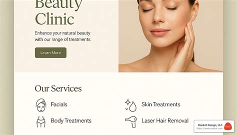 Beauty Clinic Website Templates