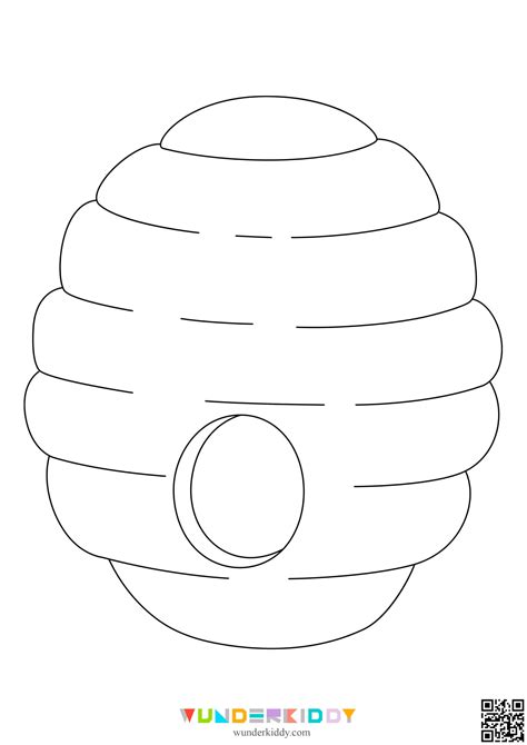 Beehive Template Printable