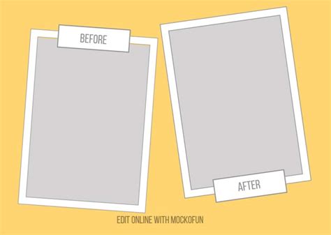 Before And After Photo Template